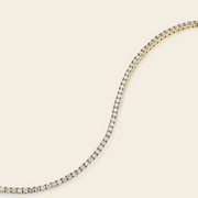 Tennis Bracelet 18K Gold Vermeil