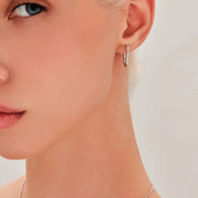 Luna Oval Hoops