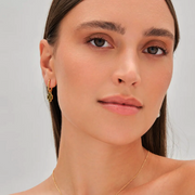 Luna Oval Hoops