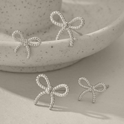 Twist Bow Earrings