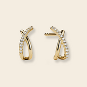 Twisted Curve Earrings