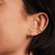 Twisted Curve Earrings