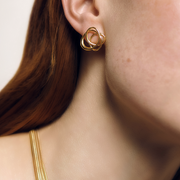 Interlock Loop Earrings